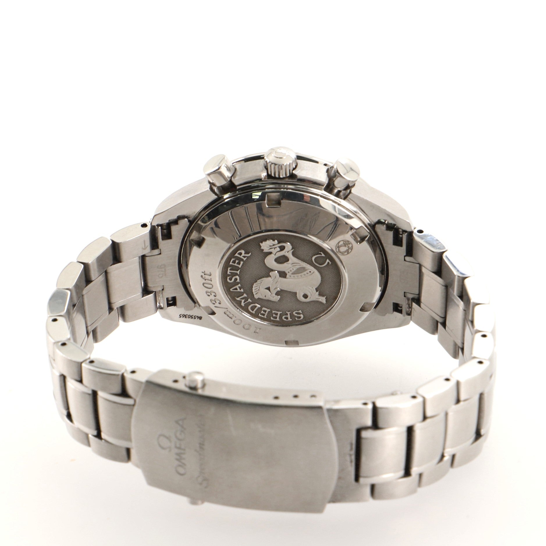 Omega Speedmaster Day-Date Chronograph Automatic Watch Stainless Steel 39