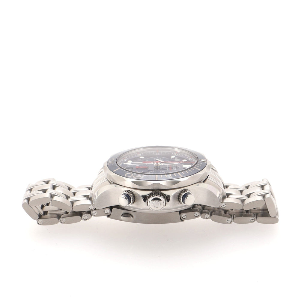 Omega Seamaster Professional Diver 300M Co-Axial Chronometer Chronograph Automatic Watch Stainless Steel 44