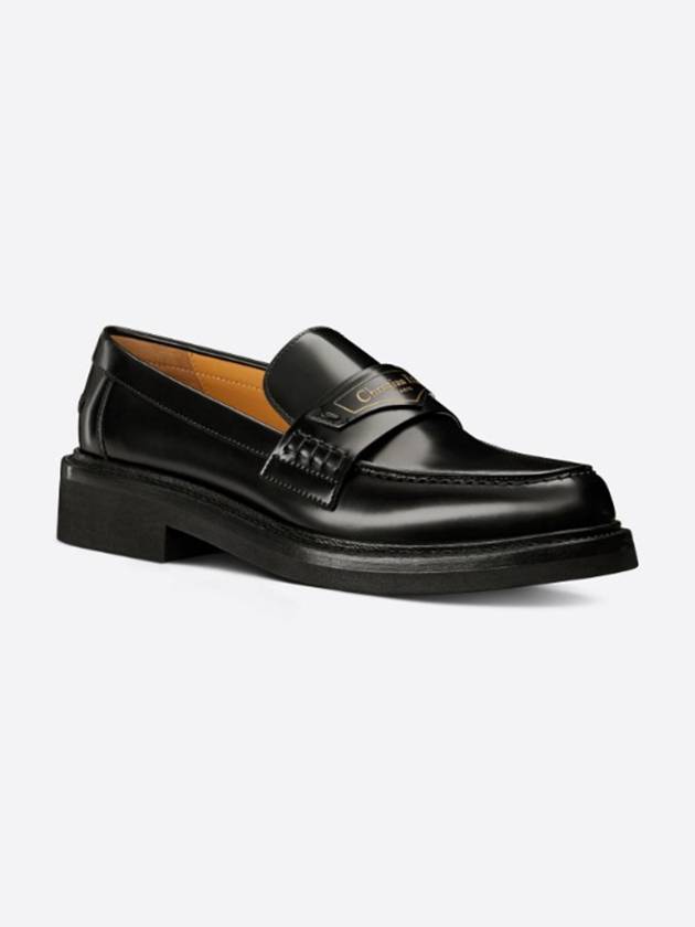 Christian Dior Boy Brushed Calfskin Loafer Black