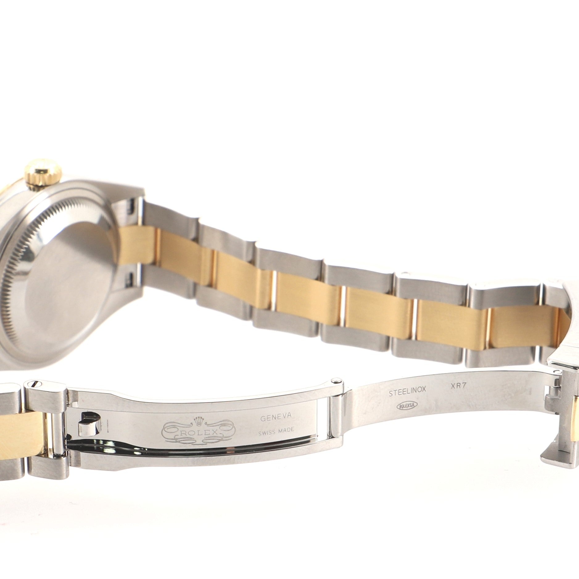 Rolex Oyster Perpetual Lady Datejust Automatic Watch Stainless Steel and Yellow Gold 28