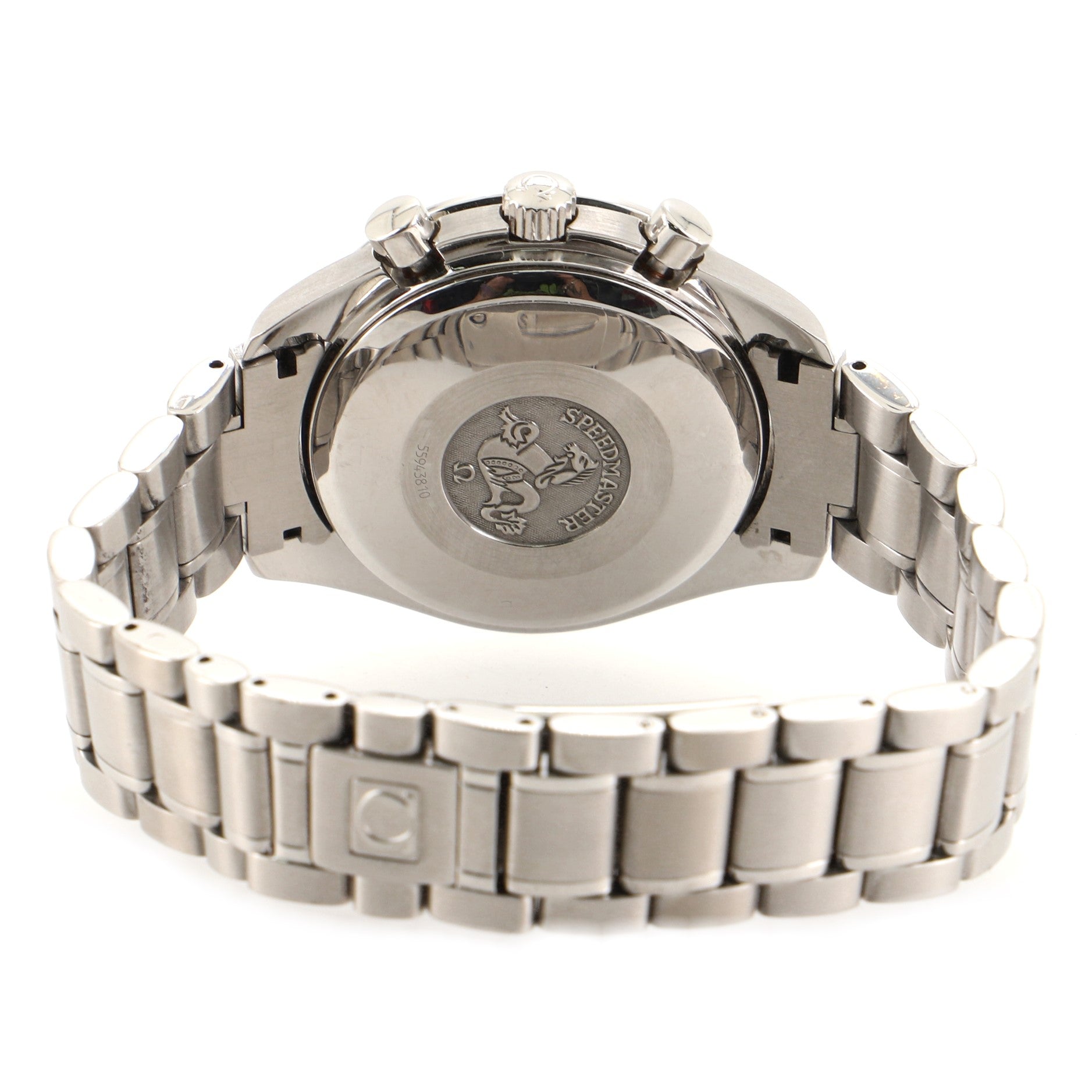 Omega Speedmaster Day-Date Mark 40 Chronograph Automatic Watch Stainless Steel 39