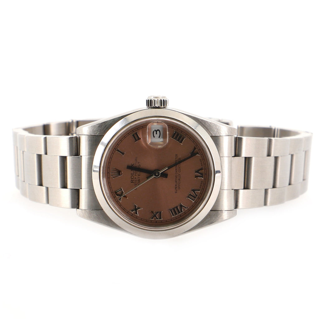 Rolex Oyster Perpetual Datejust Automatic Watch Stainless Steel 31