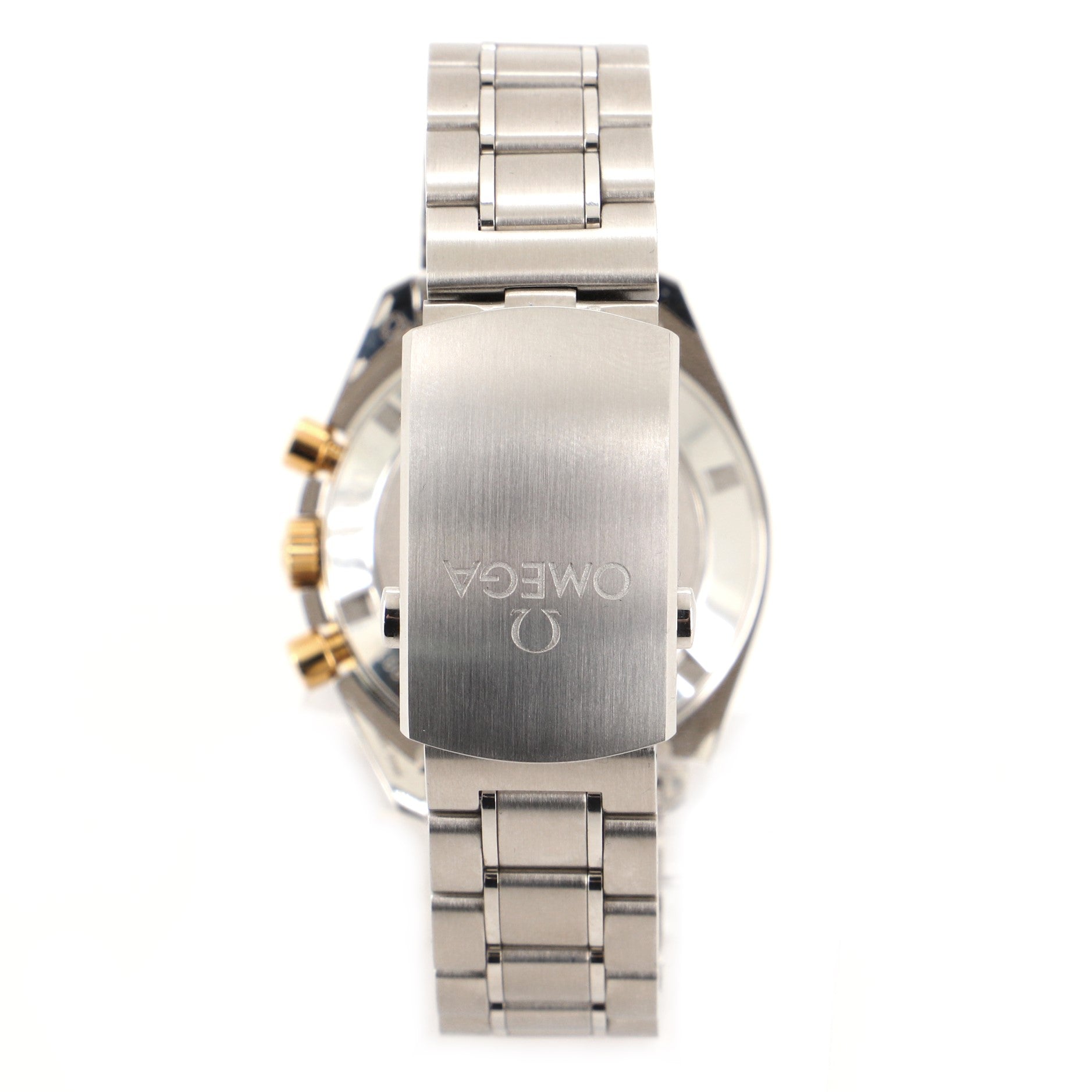 Omega Speedmaster Professional Tokyo Olympic Chronograph Limited Edition Manual Watch Stainless Steel and Yellow Gold 42