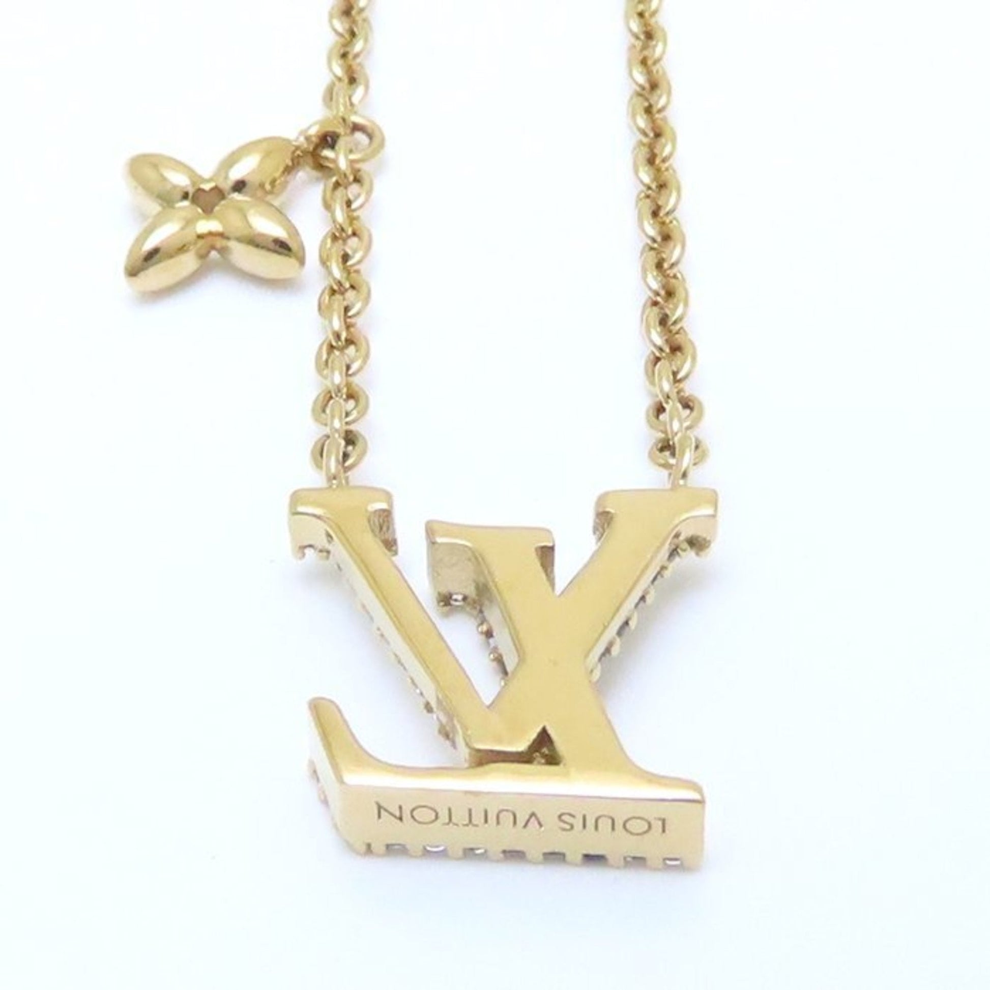 Louis Vuitton gold Plating Necklace