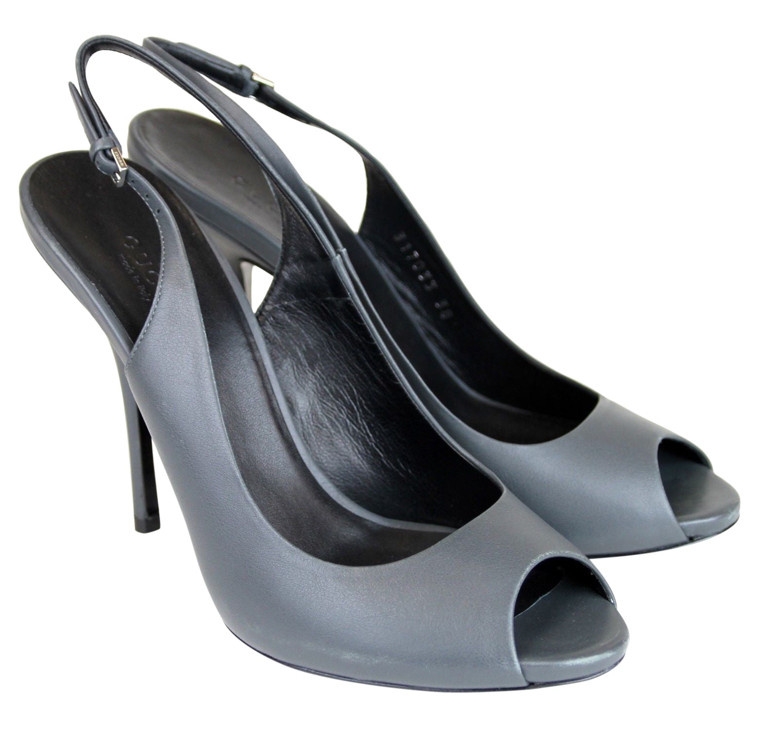 Gucci Women's  Leather Sling-Back Heel Pump