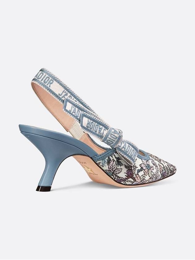 Christian Dior J'Adior Dress Slingback Heels Blue