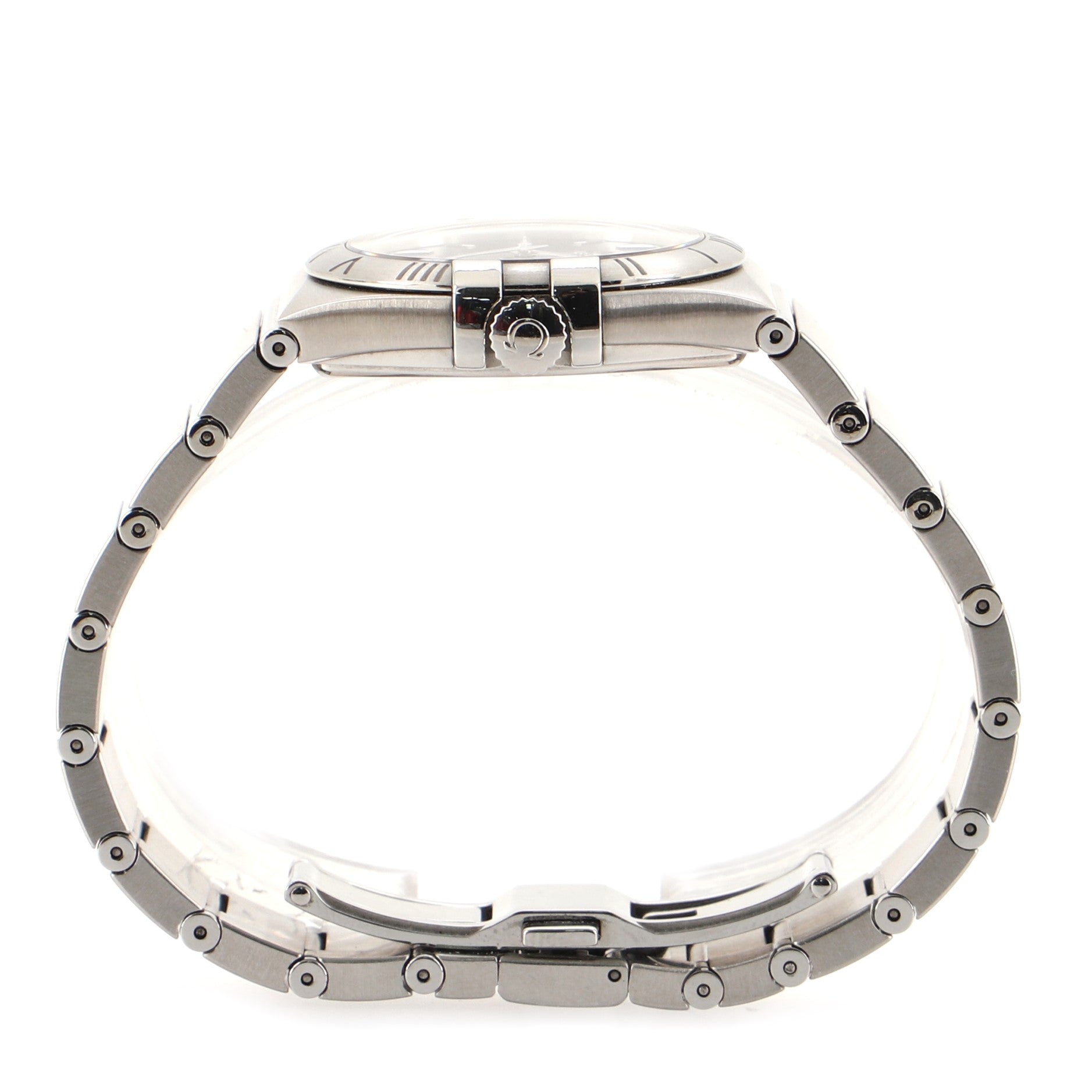 Omega Constellation Quartz Watch Stainless Steel 35