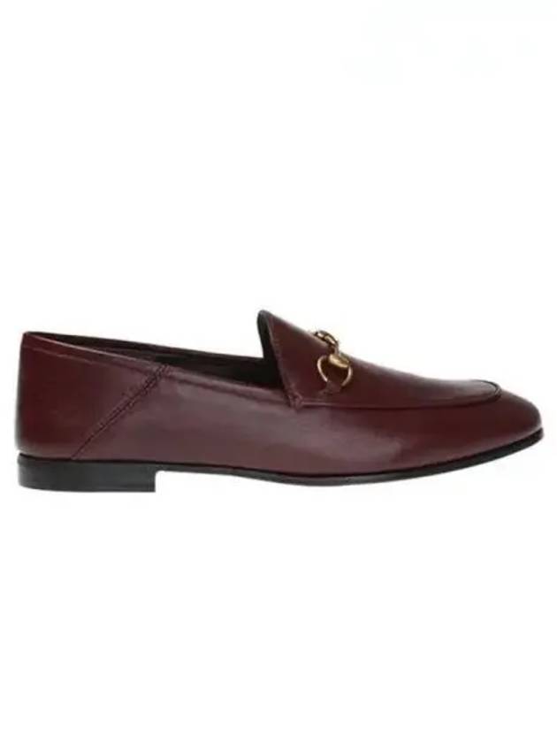 Gucci Leather Horsebit Loafers Brown
