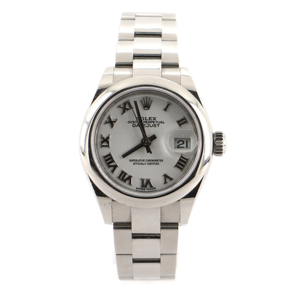 Rolex Oyster Perpetual Datejust Automatic Watch Stainless Steel 28