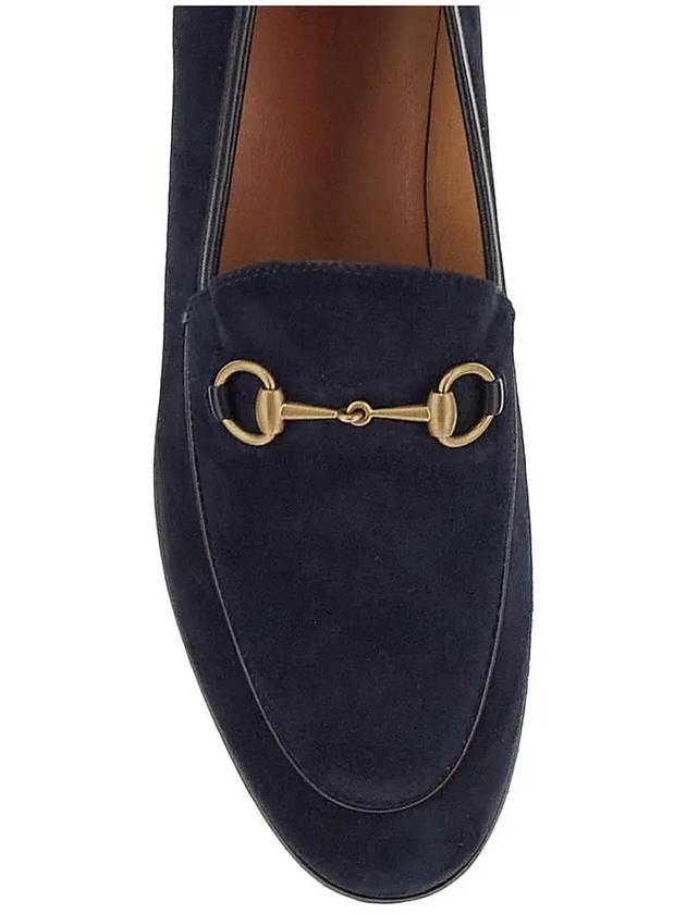 Gucci Jordaan Leather Loafers Blue