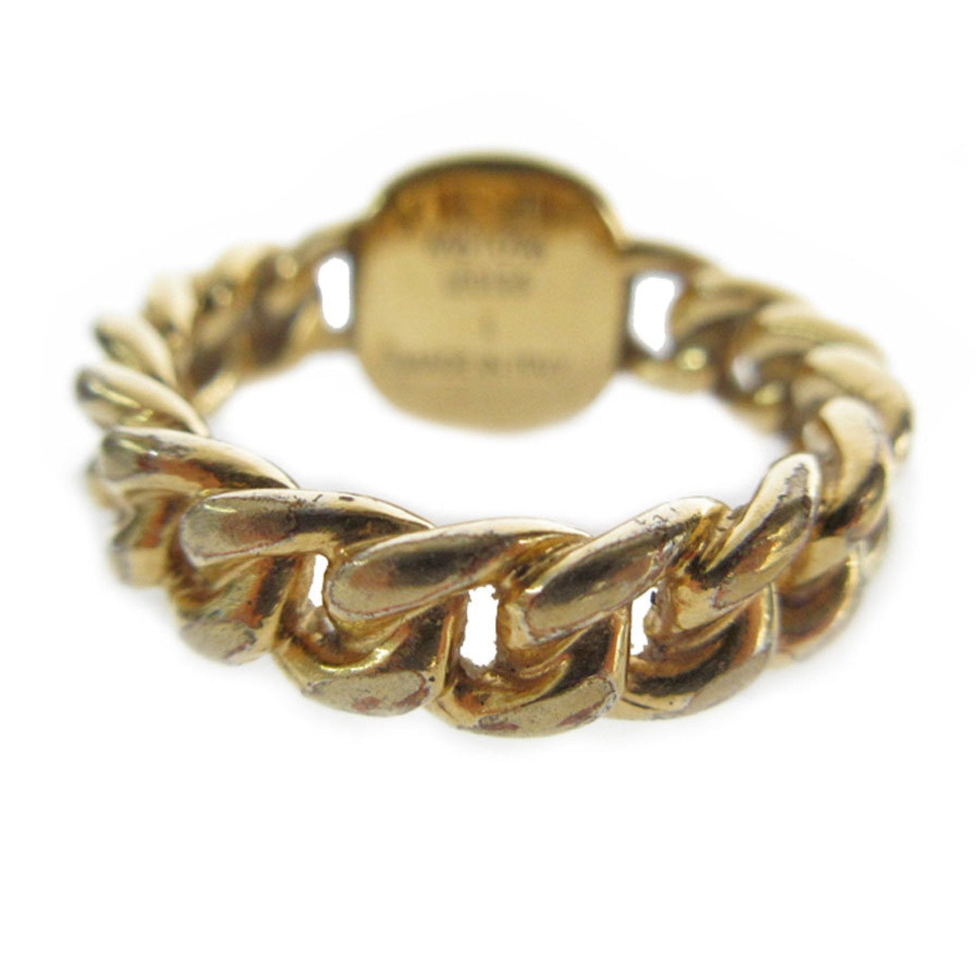 Louis Vuitton gold Metal Band Ring