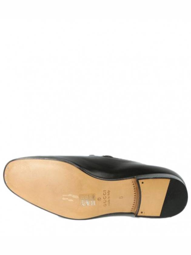 Gucci Horsebit Jordan Leather Loafer Black