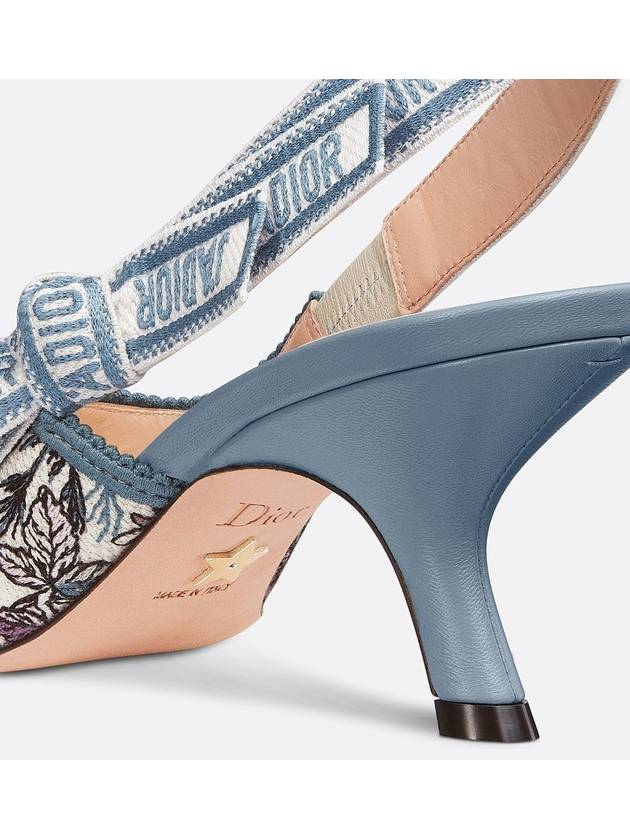 Christian Dior J'Adior Dress Slingback Heels Blue