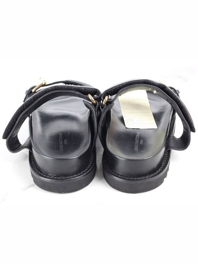 Louis Vuitton Paseo flat comfort sandals 37 240