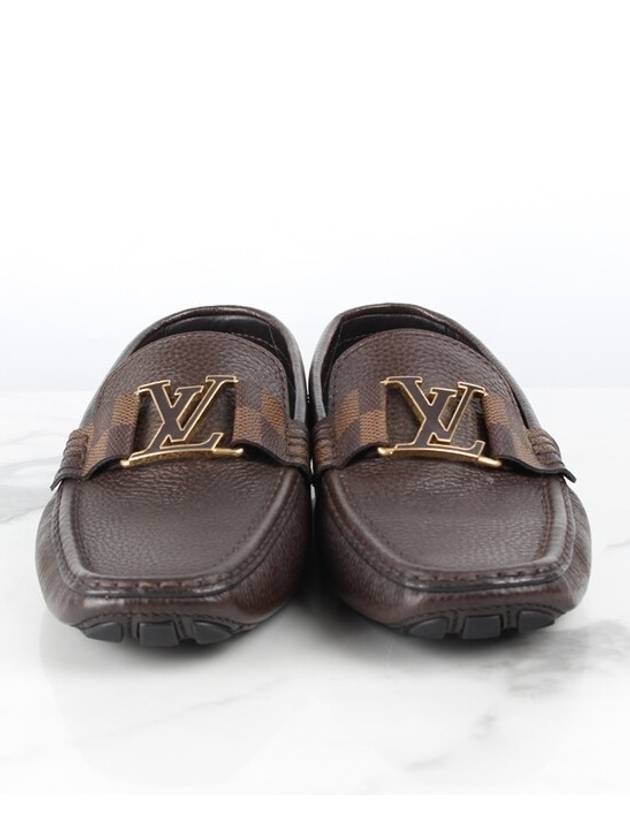 Louis Vuitton Damier LV leather loafers 6 255 260