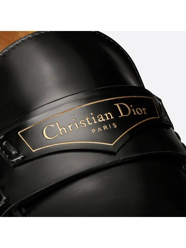 Christian Dior Boy Brushed Calfskin Loafer Black