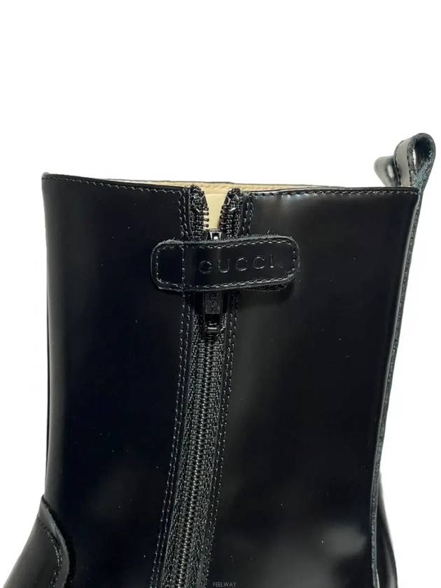 Gucci Horsebit Ankle Walker Boots Black
