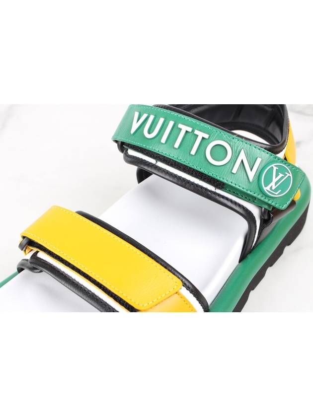 Louis Vuitton Full pillow comfort sandals 36 230