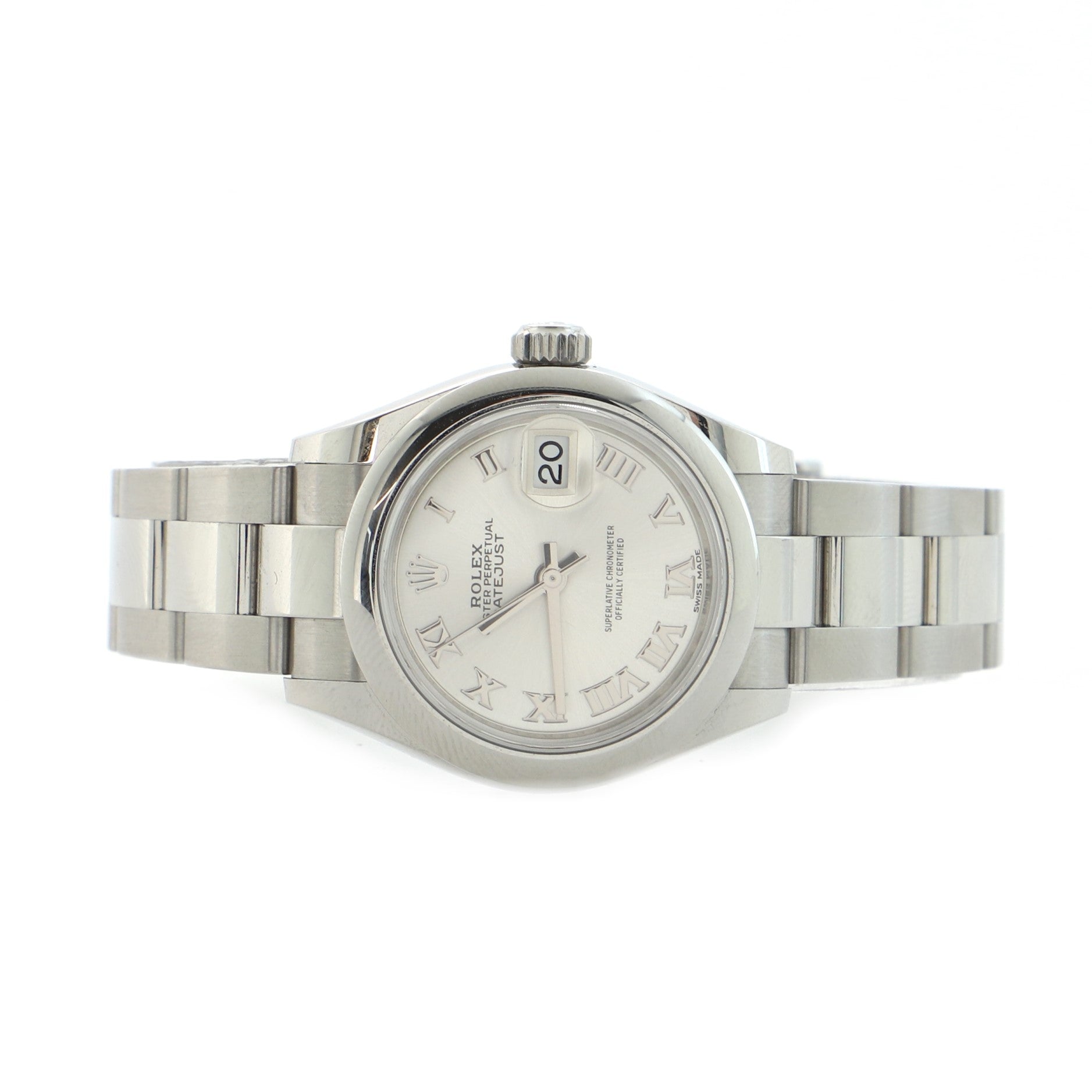 Rolex Oyster Perpetual Datejust Automatic Watch Stainless Steel 28