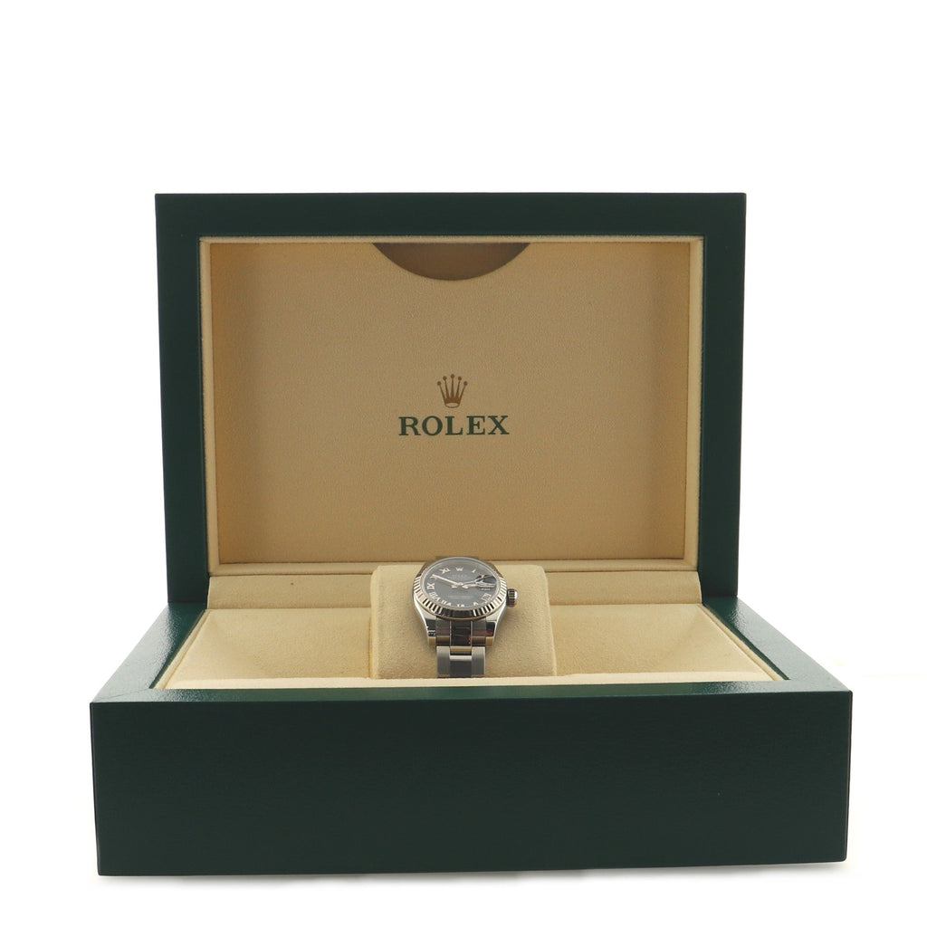 Rolex Oyster Perpetual Datejust Automatic Watch Stainless Steel and White Gold 26
