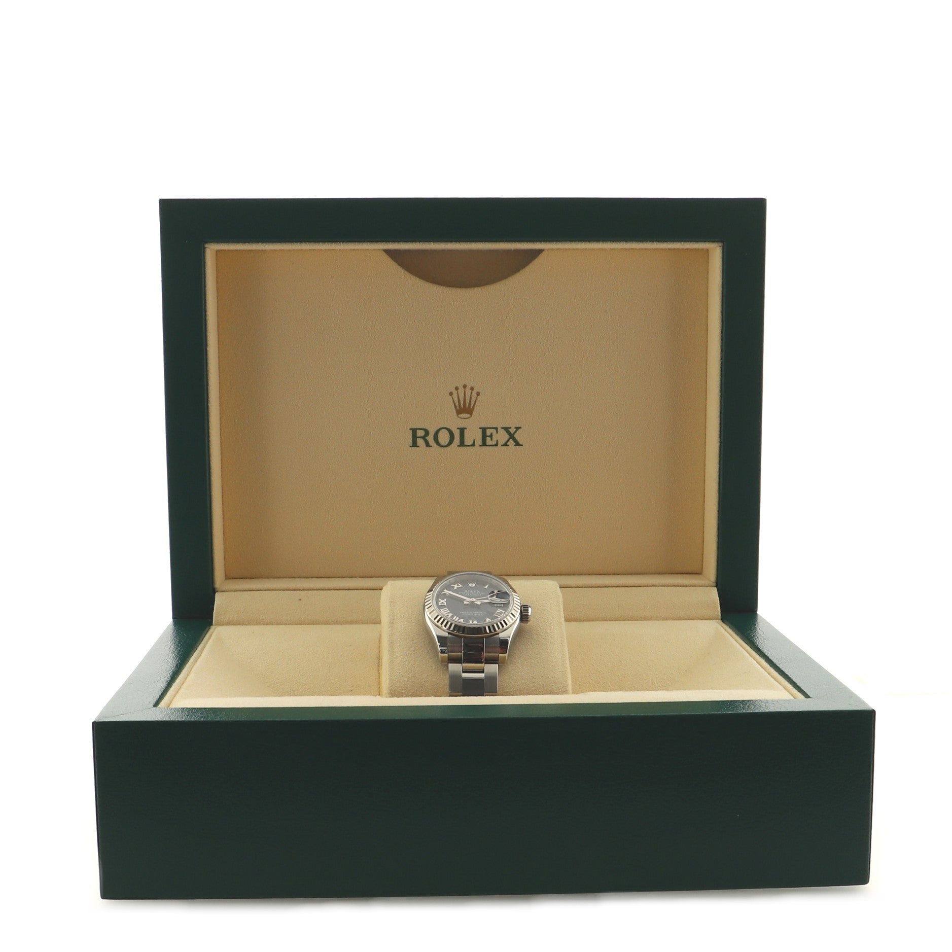 Rolex Oyster Perpetual Datejust Automatic Watch Stainless Steel and White Gold 26
