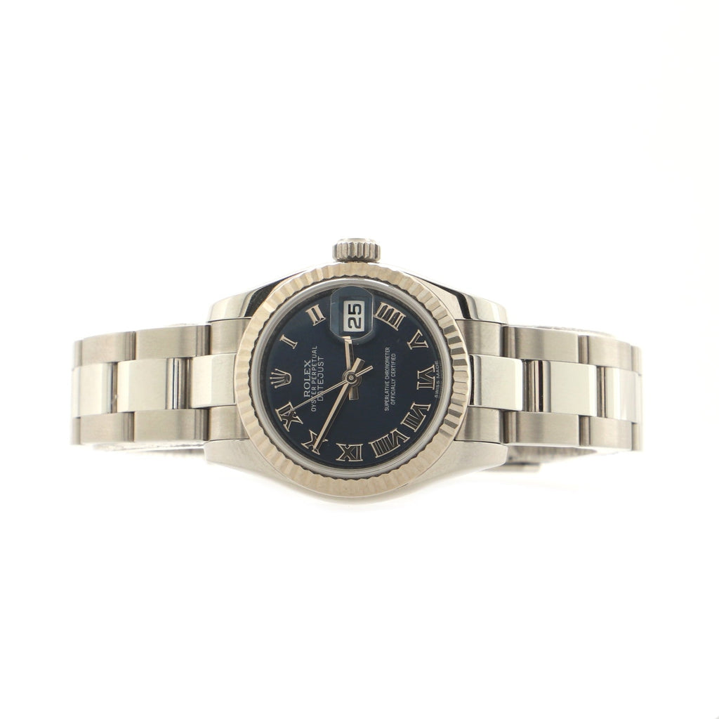 Rolex Oyster Perpetual Datejust Automatic Watch Stainless Steel and White Gold 26