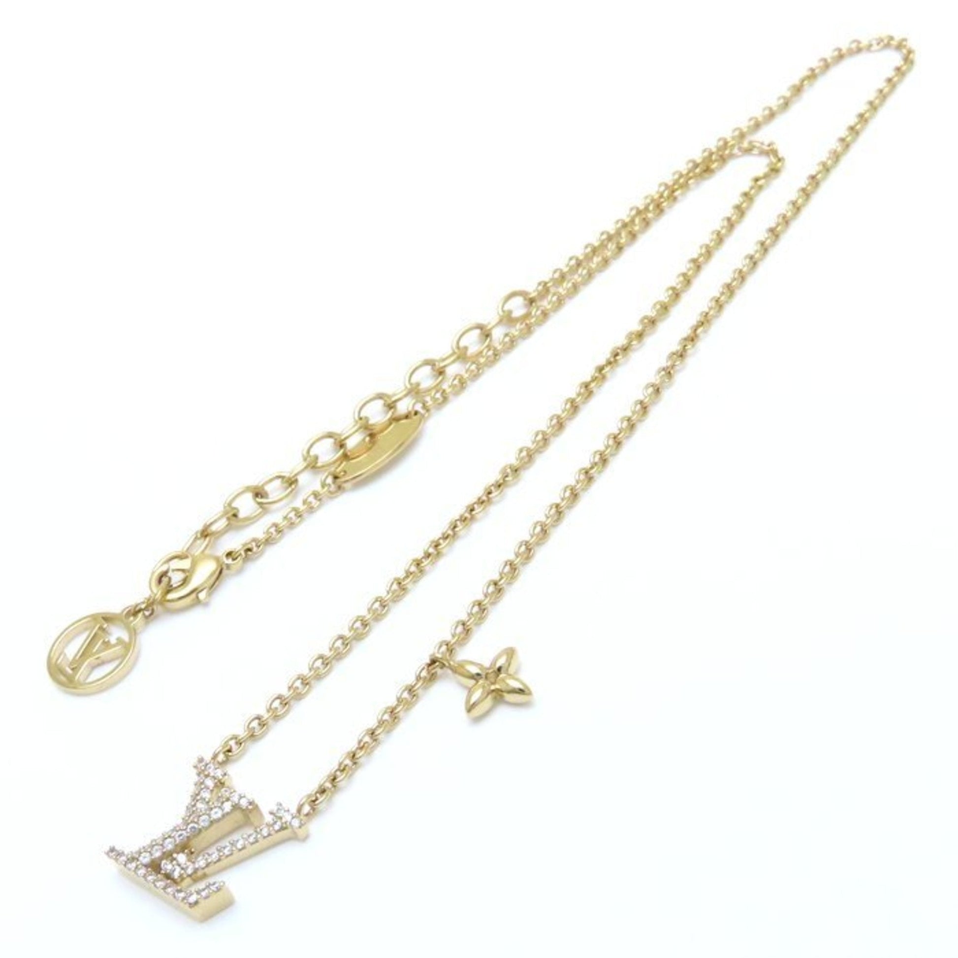 Louis Vuitton gold Plating Necklace