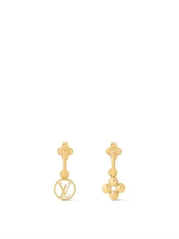 Louis Vuitton Blooming Earrings Gold