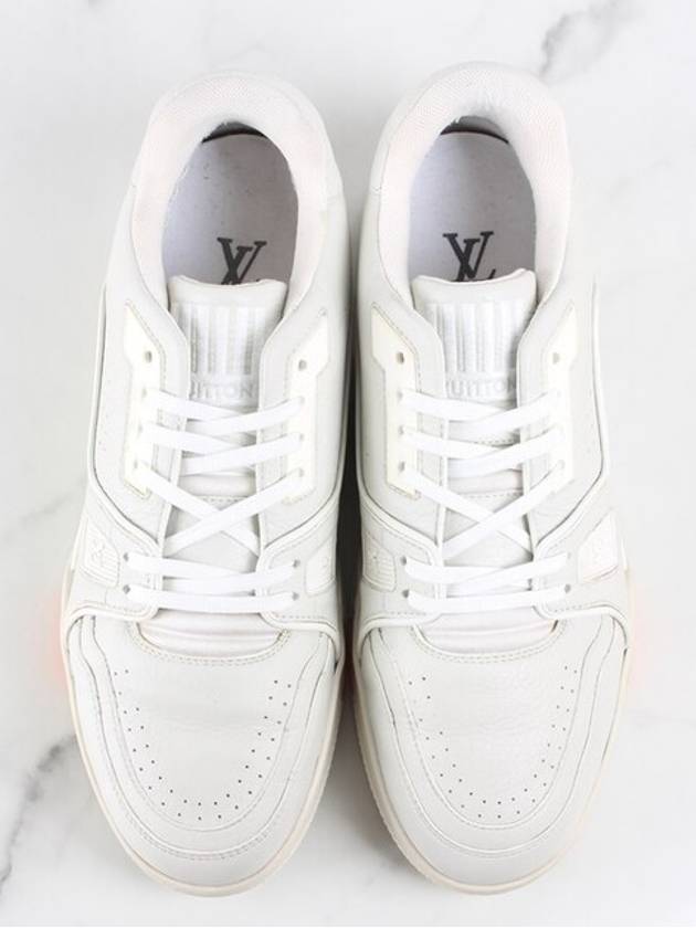 Louis Vuitton LV trainer sneakers gray 7 260