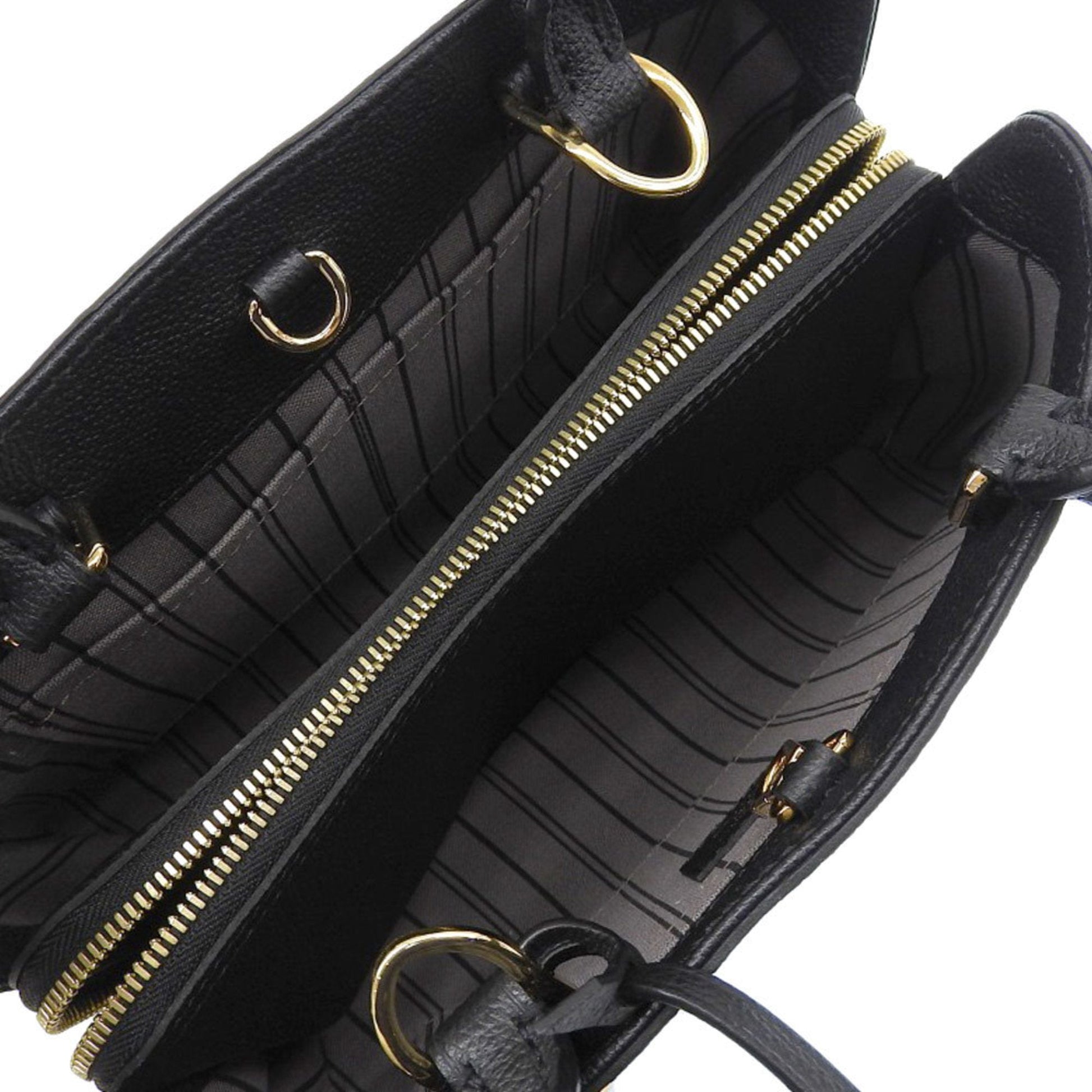 Louis Vuitton Monogram Empreinte Noir Leather Handbag