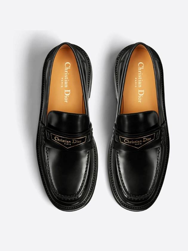 Christian Dior Boy Brushed Calfskin Loafer Black