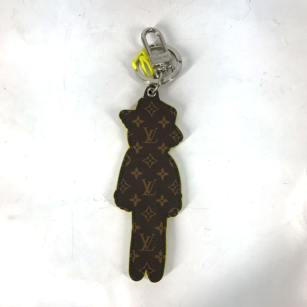 Louis Vuitton Monogram Monogram Leather Monogram Keyring