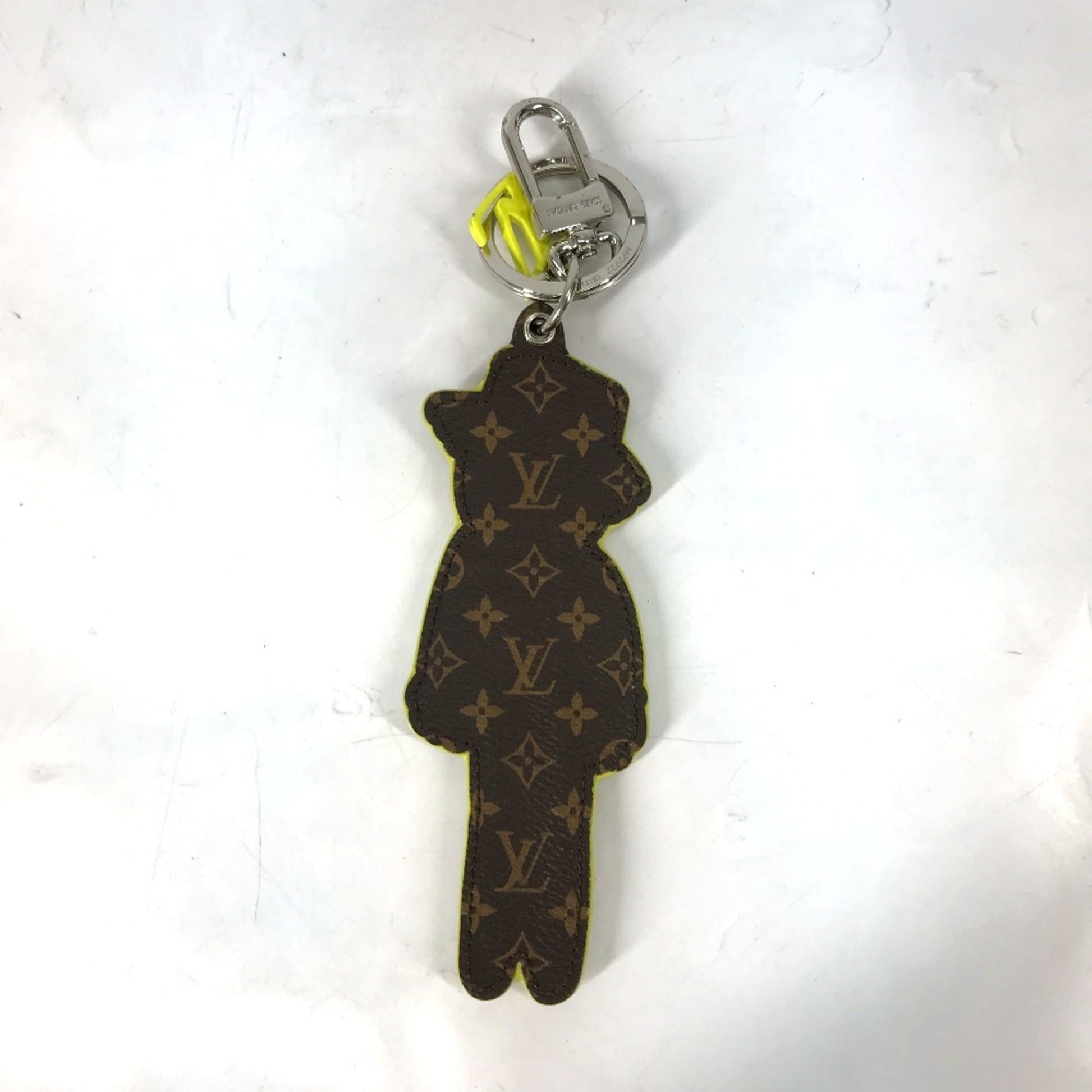 Louis Vuitton Monogram Monogram Leather Monogram Keyring