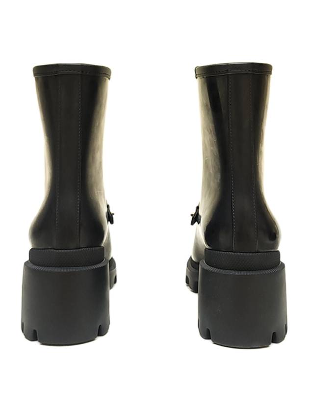 Gucci Women's Horsebit Ankle Chelsea Boots Black