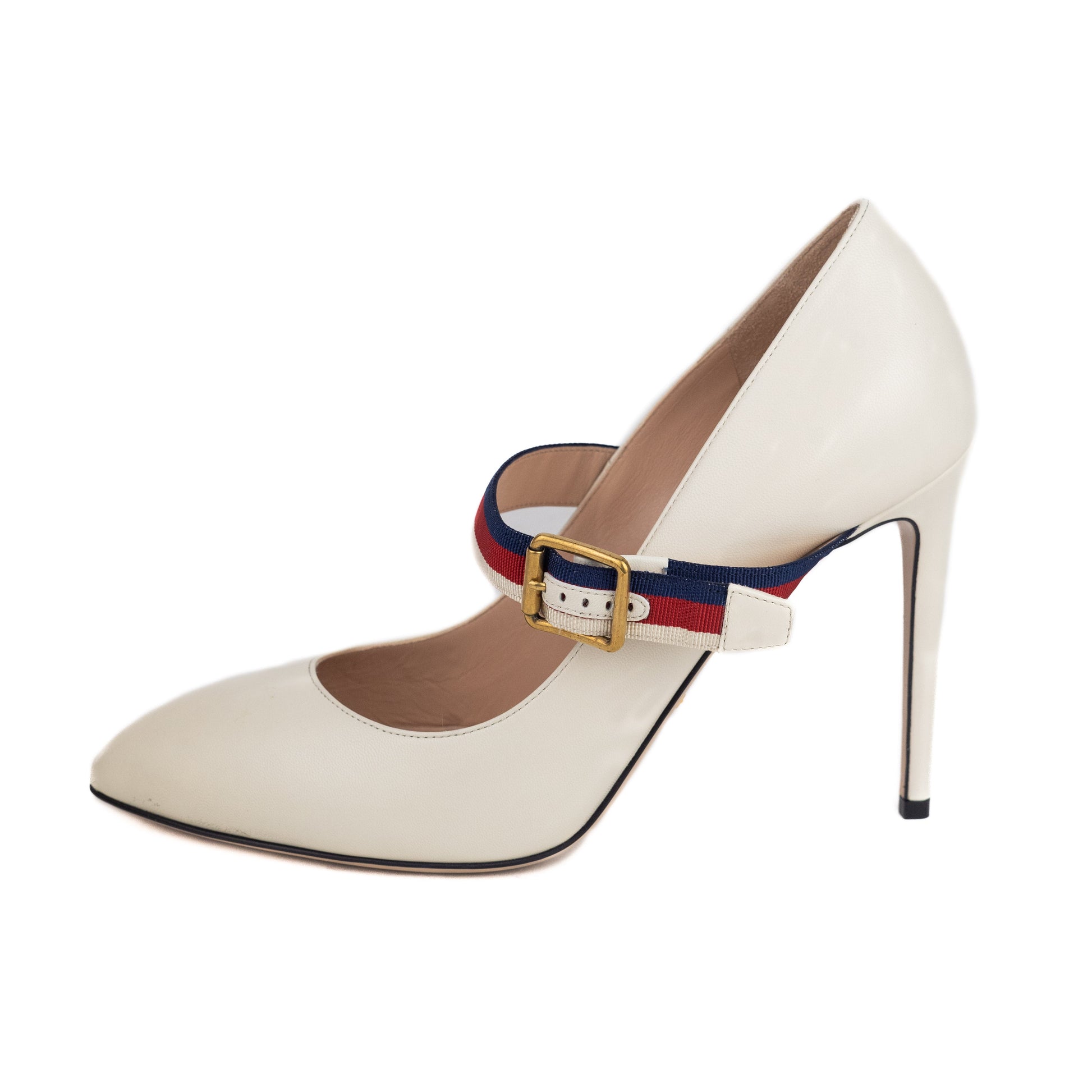 Gucci Malaga Kid High Heel Pumps