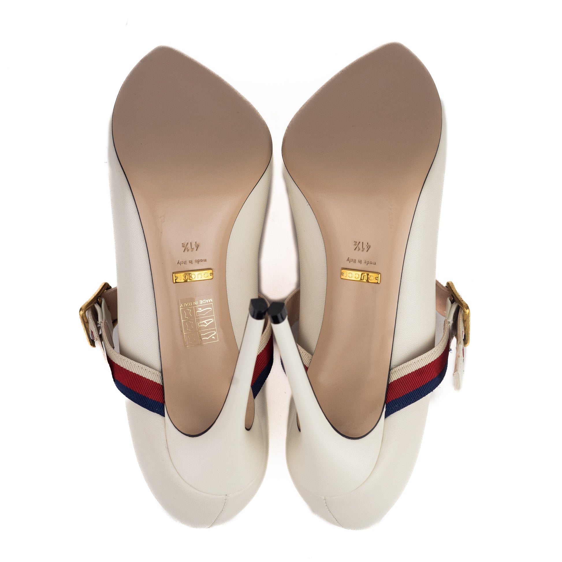 Gucci Malaga Kid High Heel Pumps