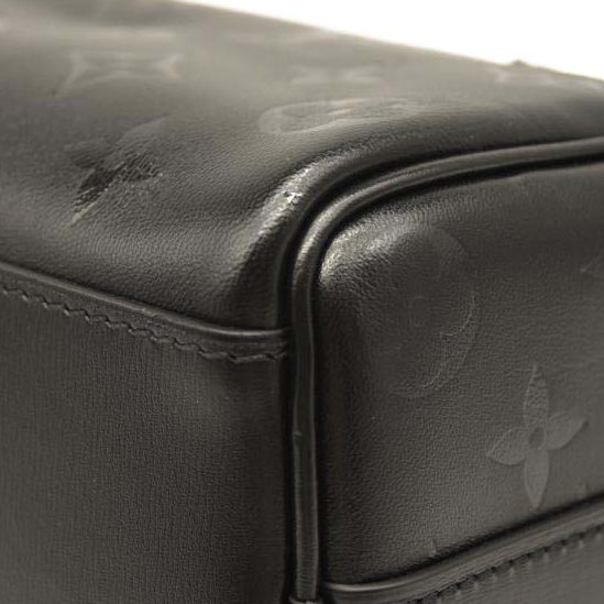 LOUIS VUITTON Monogram Ink Speedy BB Black