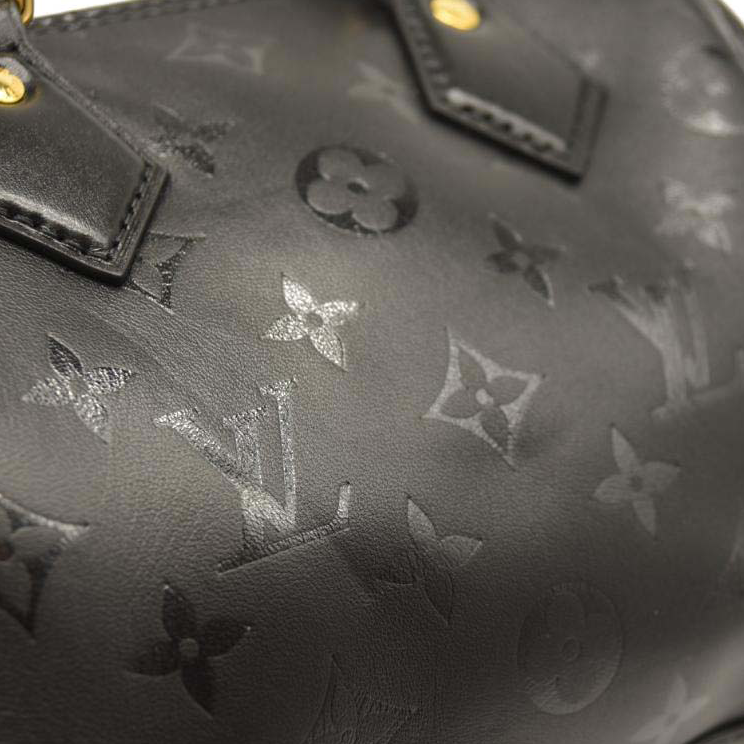 LOUIS VUITTON Monogram Ink Speedy BB Black