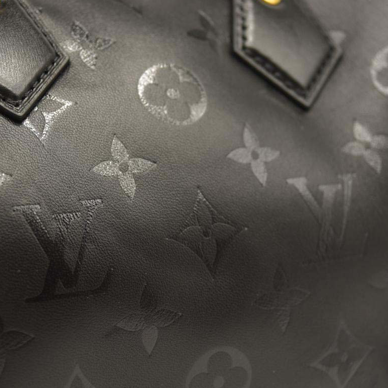 LOUIS VUITTON Monogram Ink Speedy BB Black