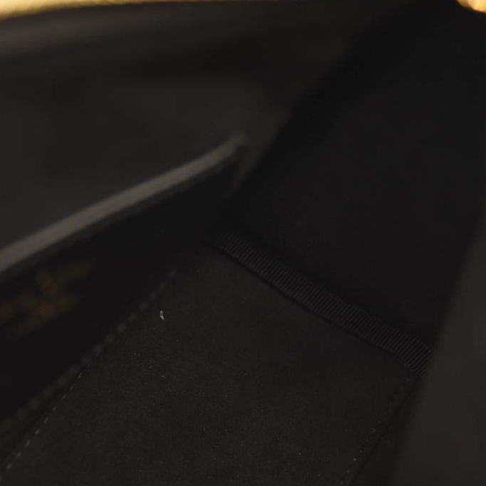 LOUIS VUITTON Monogram Ink Speedy BB Black
