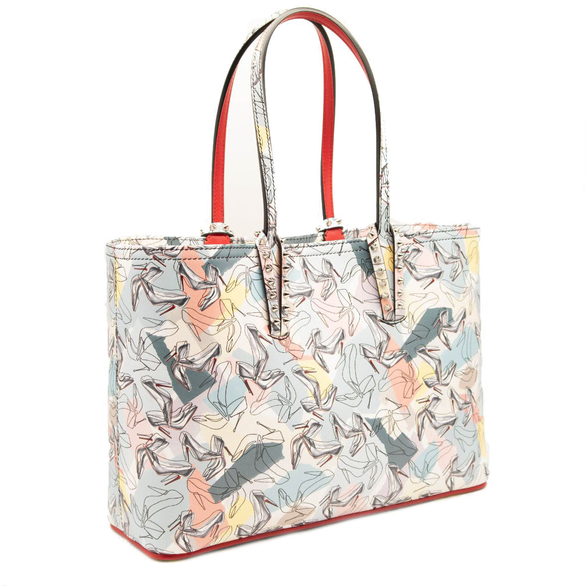 Christian Louboutin Cabata Small Paris Shoes Tote Bag