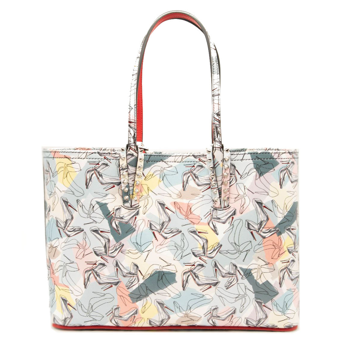 Christian Louboutin Cabata Small Paris Shoes Tote Bag