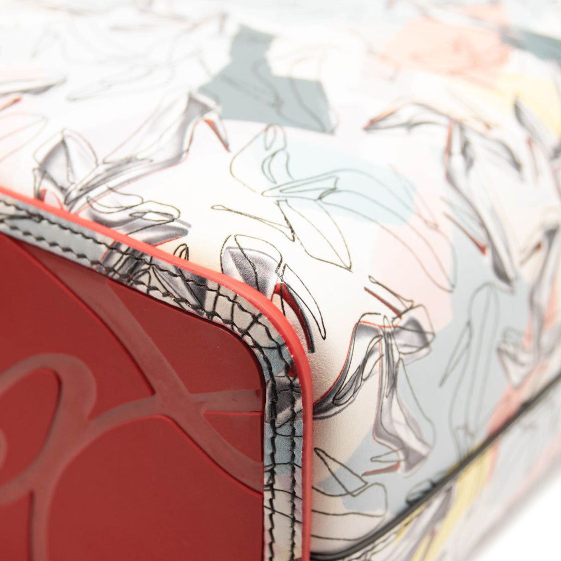 Christian Louboutin Cabata Small Paris Shoes Tote Bag
