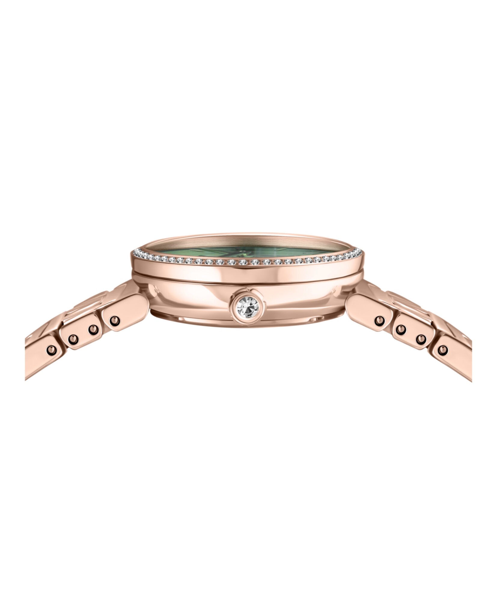 Fendi Womens Forever Fendi Rose Gold 19mm Bracelet Fashion Watch