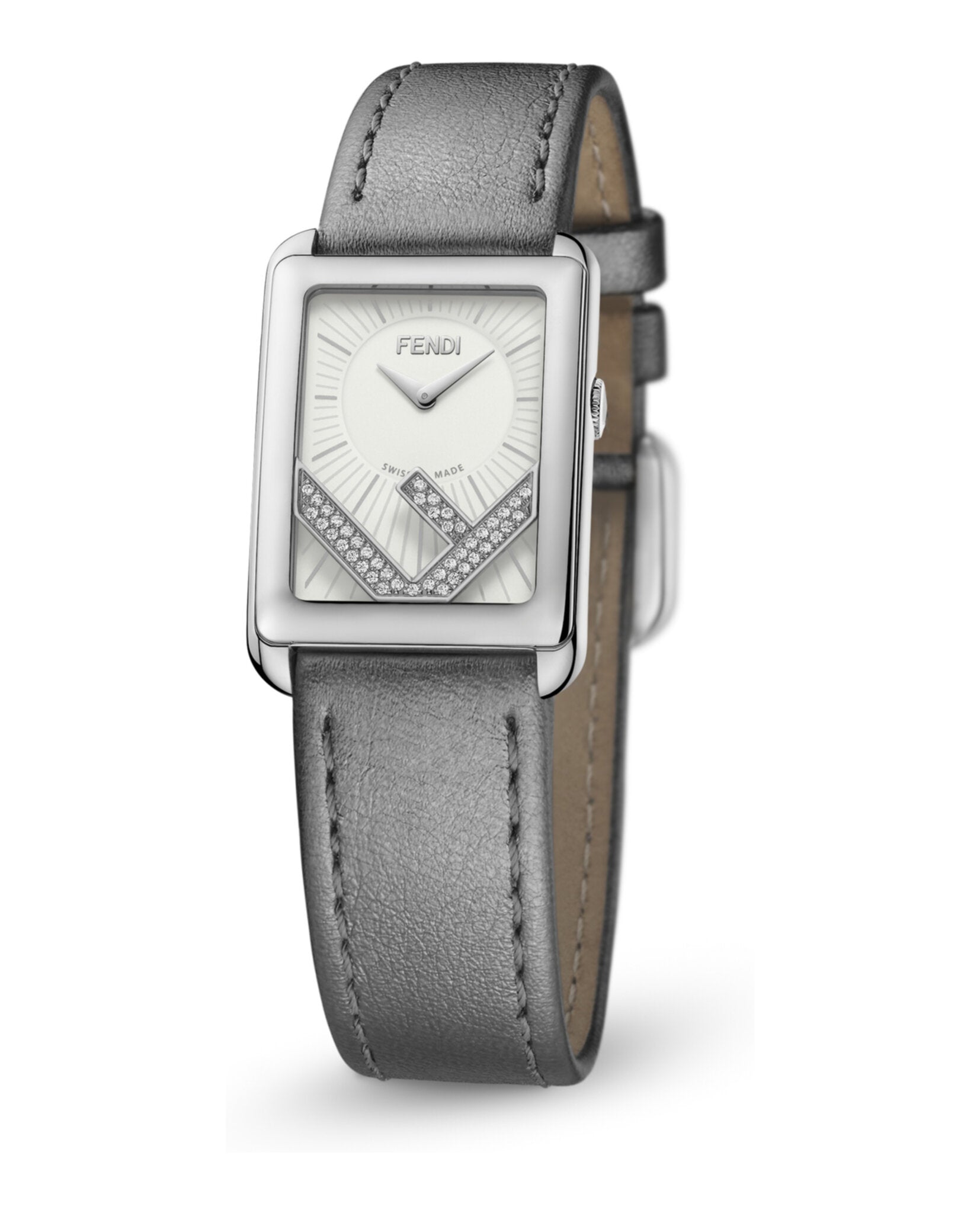 Fendi Womens  Stainless Steel 34mm Strap Fashion Watch