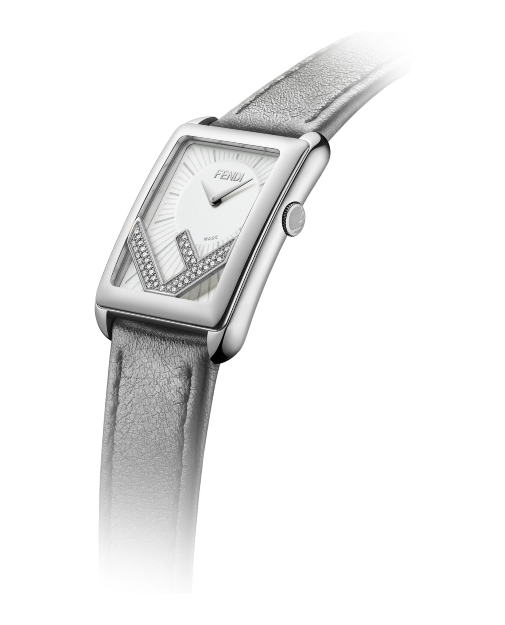 Fendi Womens  Stainless Steel 34mm Strap Fashion Watch