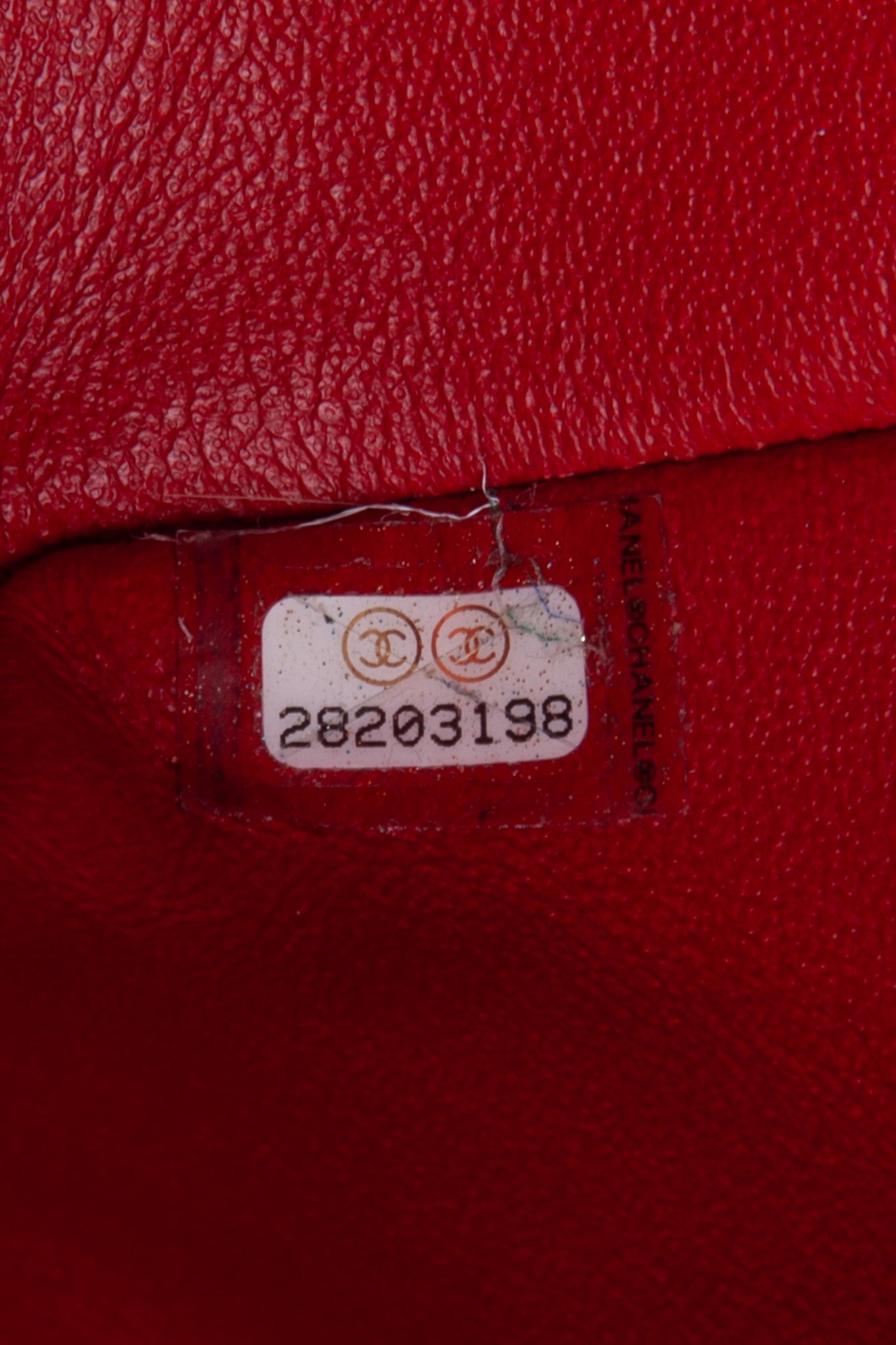 CHANEL Aged Calfskin Quilted 2.55 Reissue Mini Flap Red