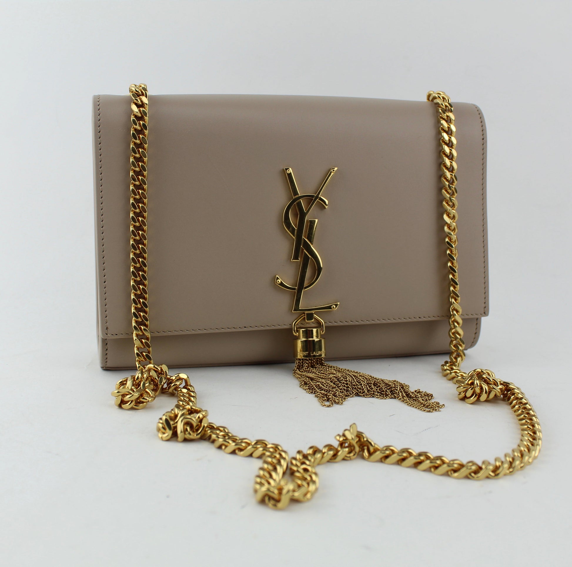 SAINT LAURENT KATE SMALL TASSEL SHOULDER BAG