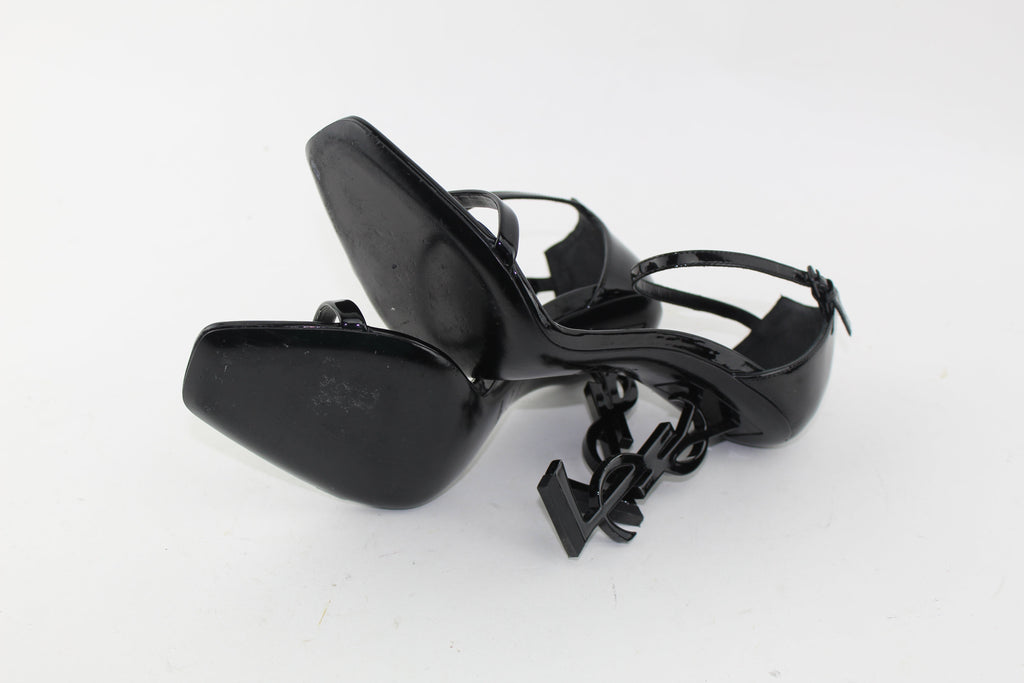 SAINT LAURENT OPYUM SANDAL SIZE 37.5