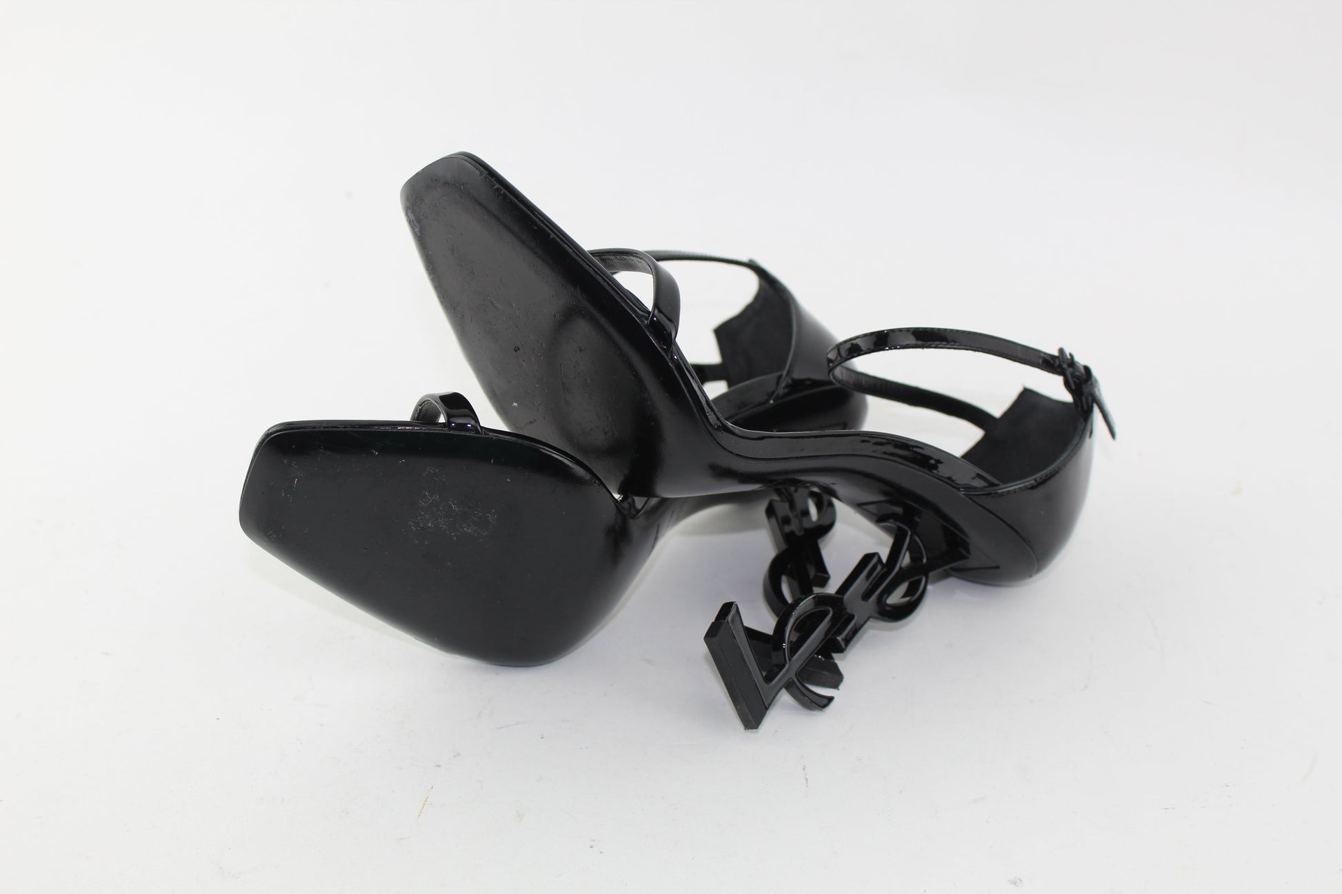 SAINT LAURENT OPYUM SANDAL SIZE 37.5